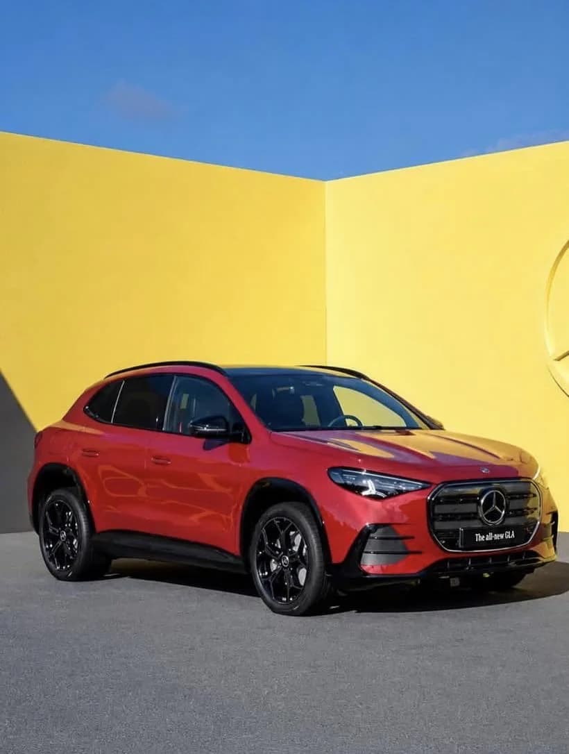 Noul Mercedes-Benz GLA 2027, surprins într-o imagine publicată înaintea premierei