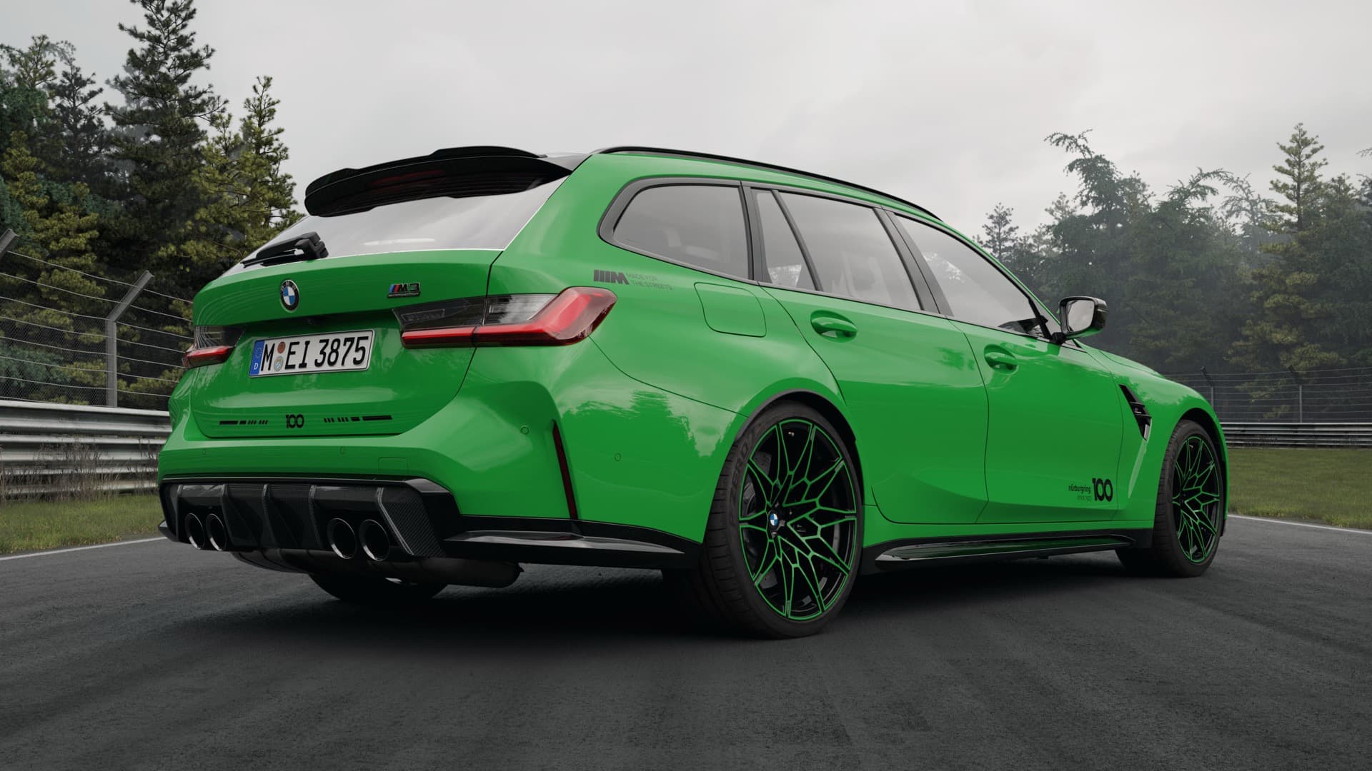 BMW M3 Touring en la edición dedicada al centenario de Nürburgring