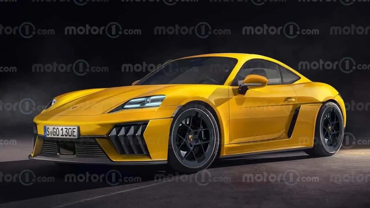 Randare cu Porsche 718 electric