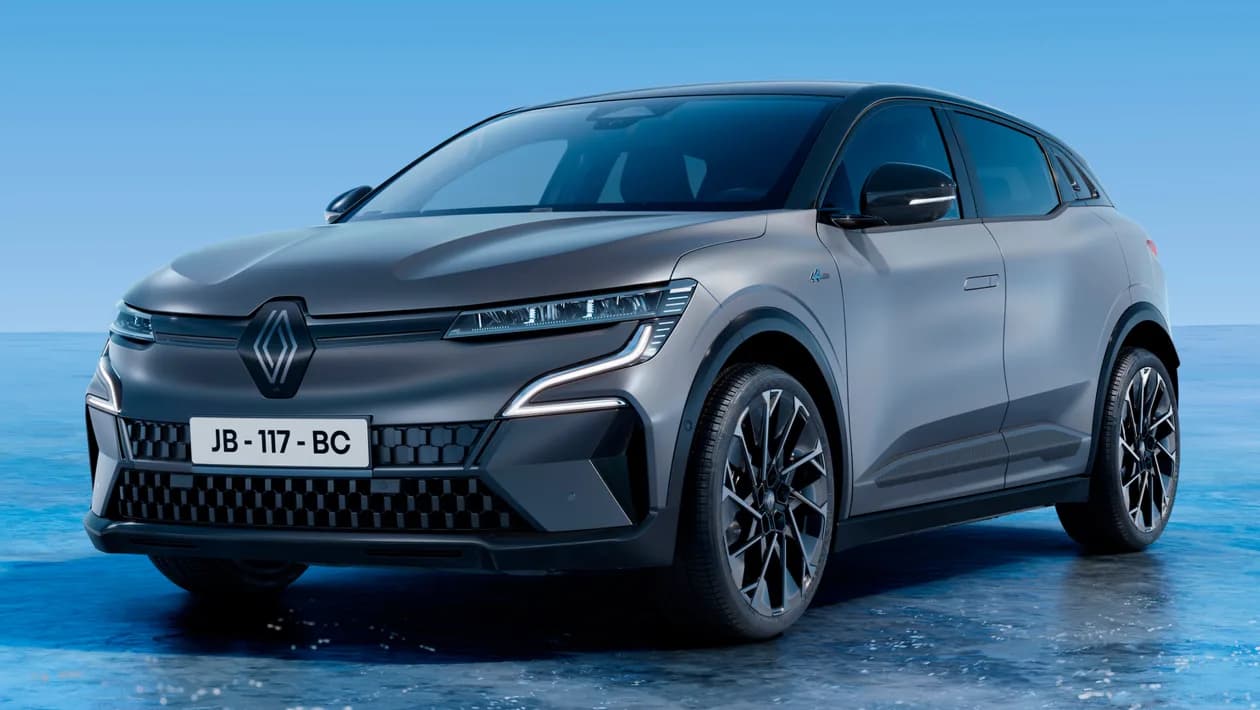 Renault Megane E-Tech Electric in der Ansicht von schräg vorn