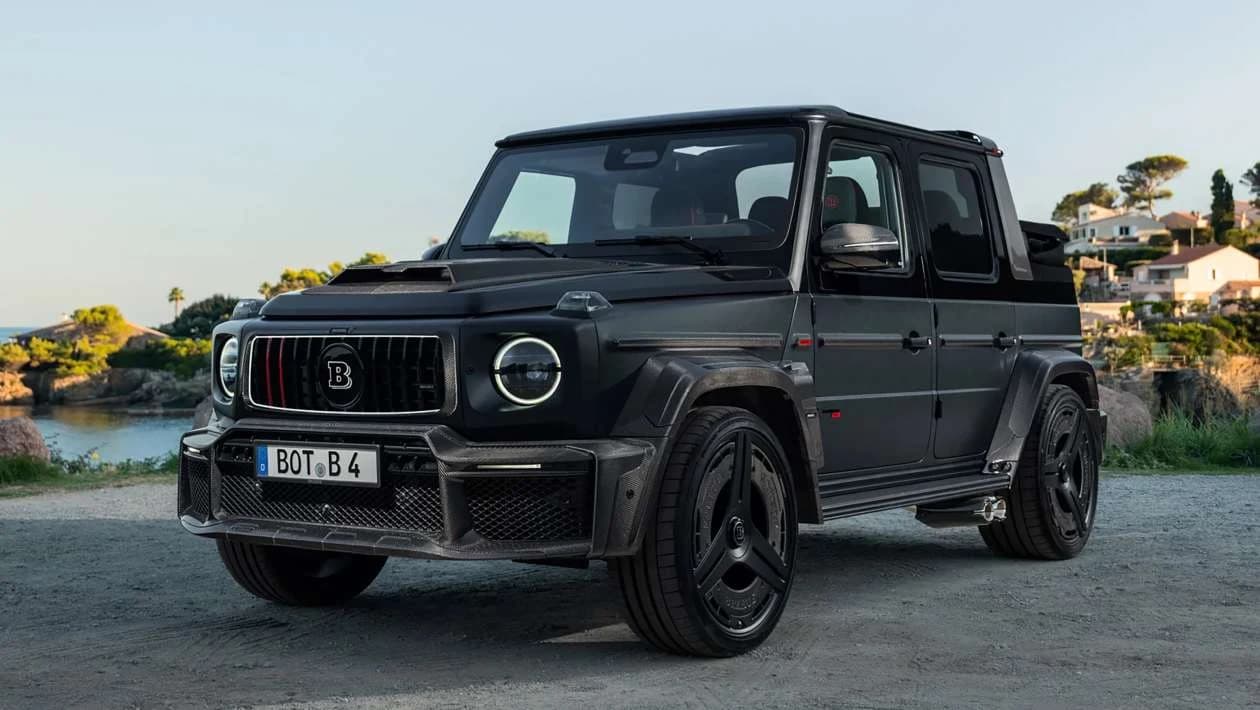 BRABUS 900 Rocket Edition Cabrio visto desde delante