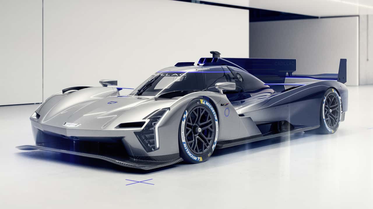 Cadillac V-One Concept, prototip cu gradient argintiu-albastru