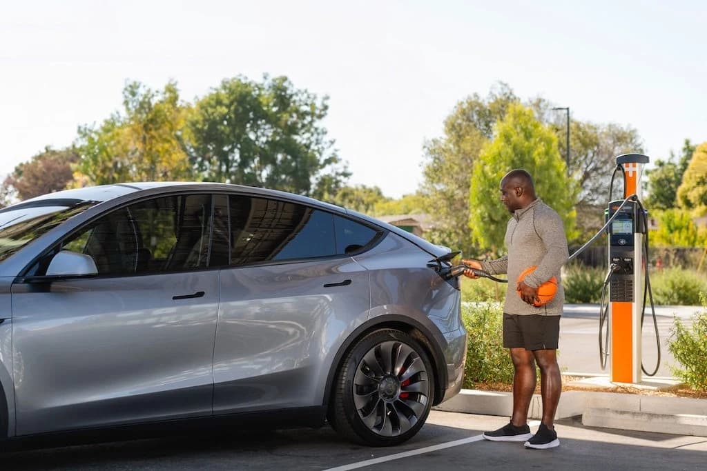 ChargePoint CP6000 charging hardware in an official ChargePoint photograph
