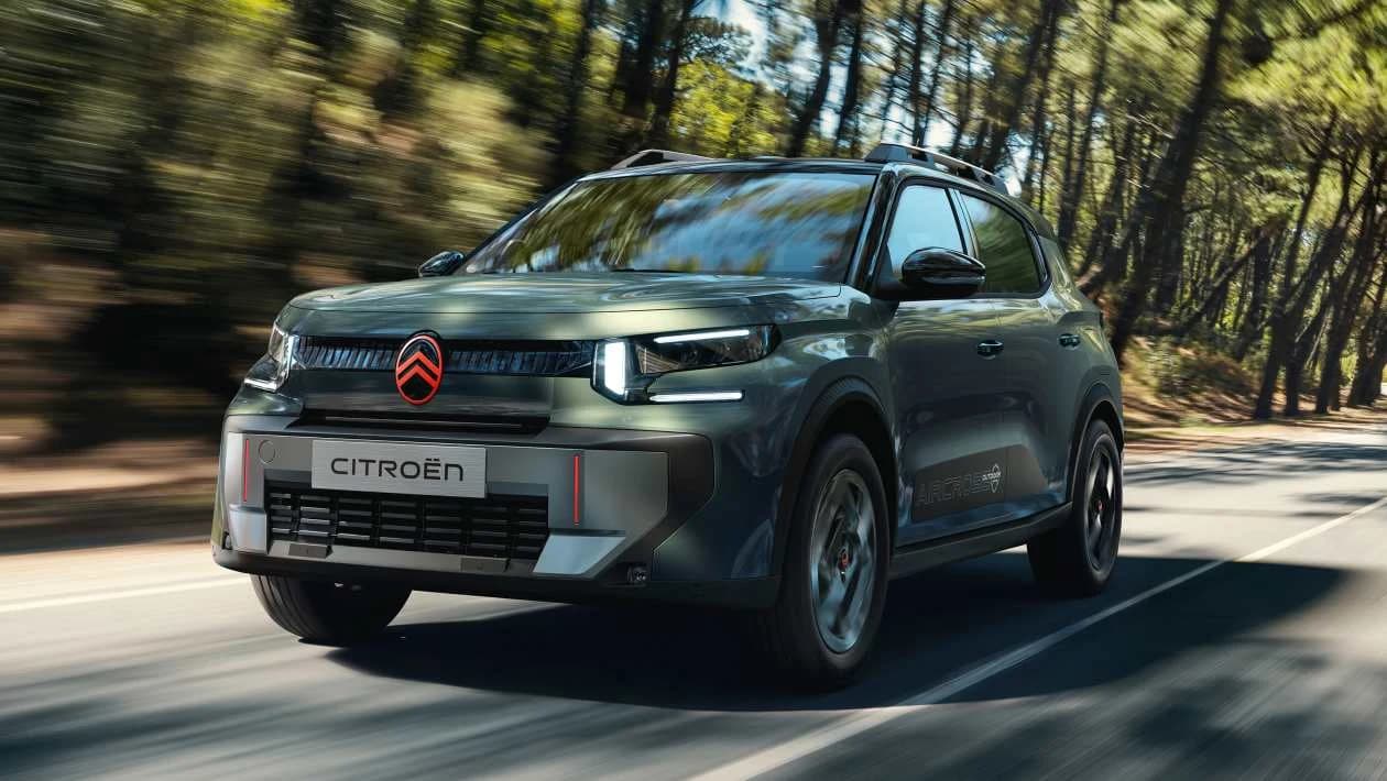 Citroën C3 e C3 Aircross OUTDOOR viste frontalmente