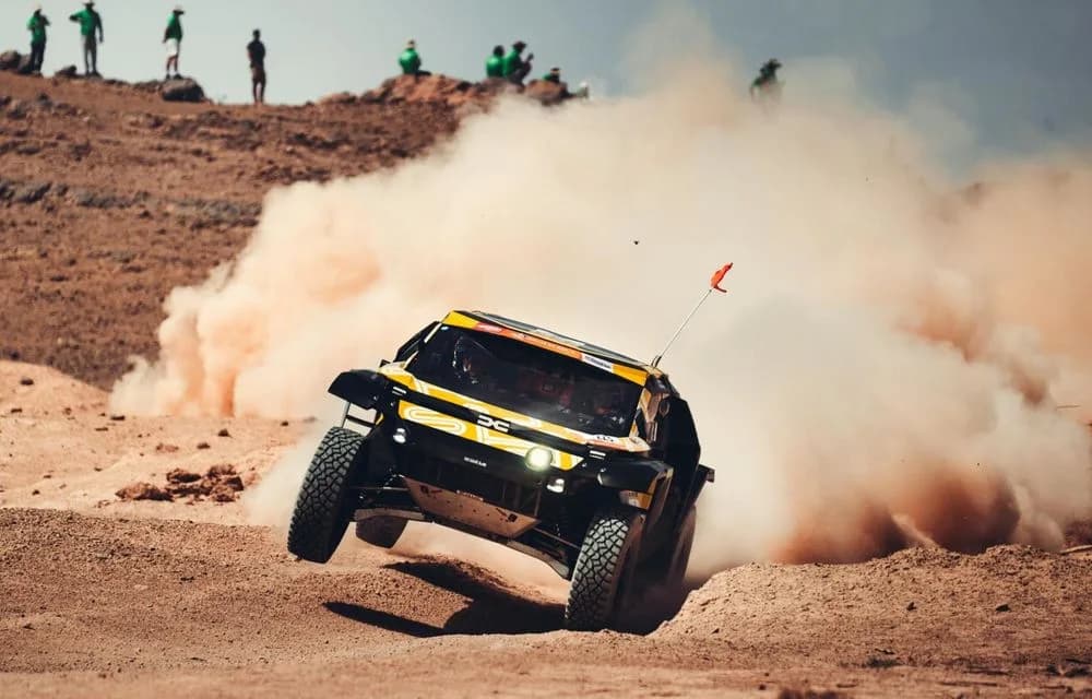 Dacia Sandrider während der ersten Etappe der Rallye du Maroc 2026