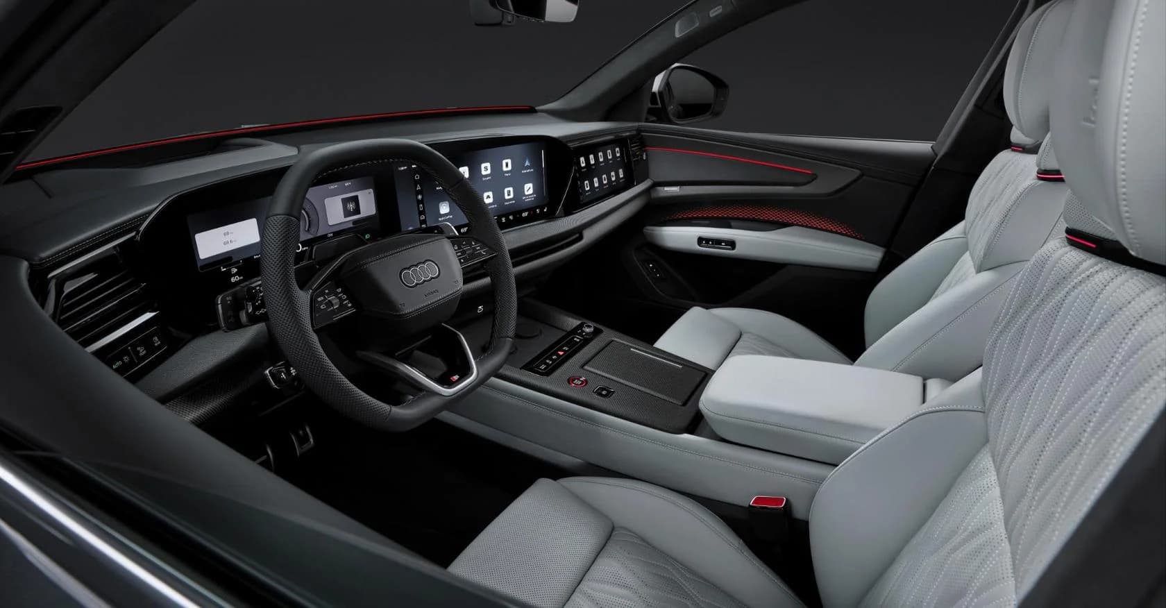 Dezvăluite primele imagini cu interiorul noului Audi Q9 și portierele sale cu deschidere automată