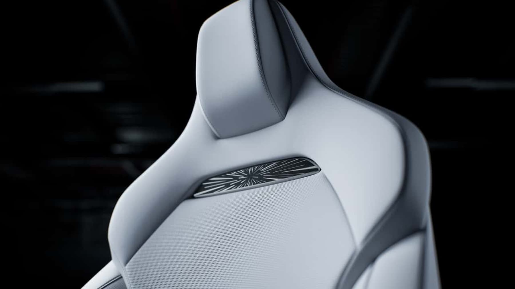 Scaunele din față ale unei Tesla Model 3 Performance