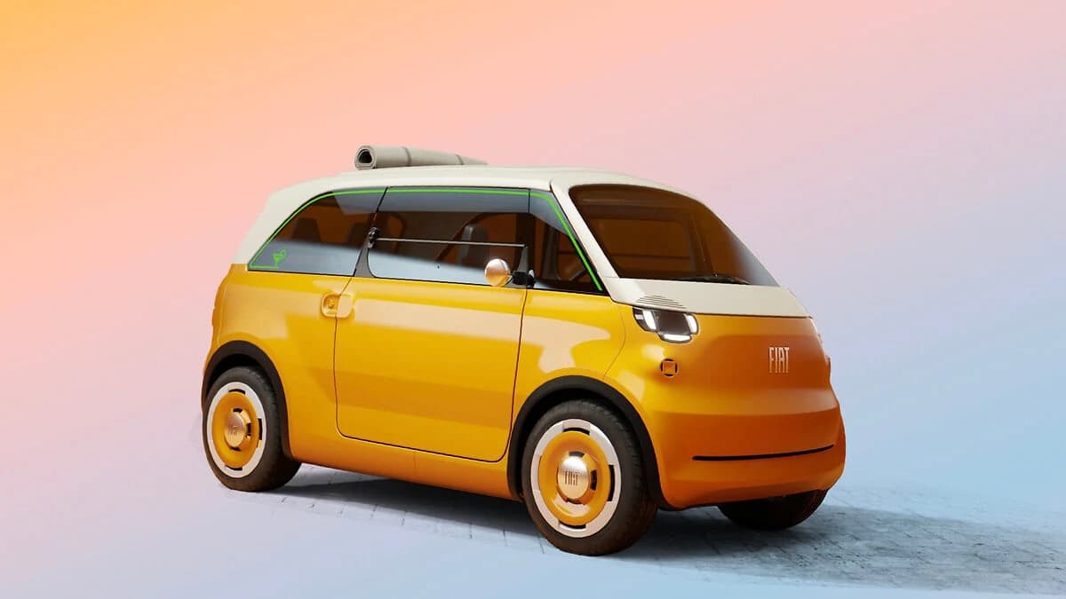 Imagen oficial de FIAT del concepto eléctrico Multiplina