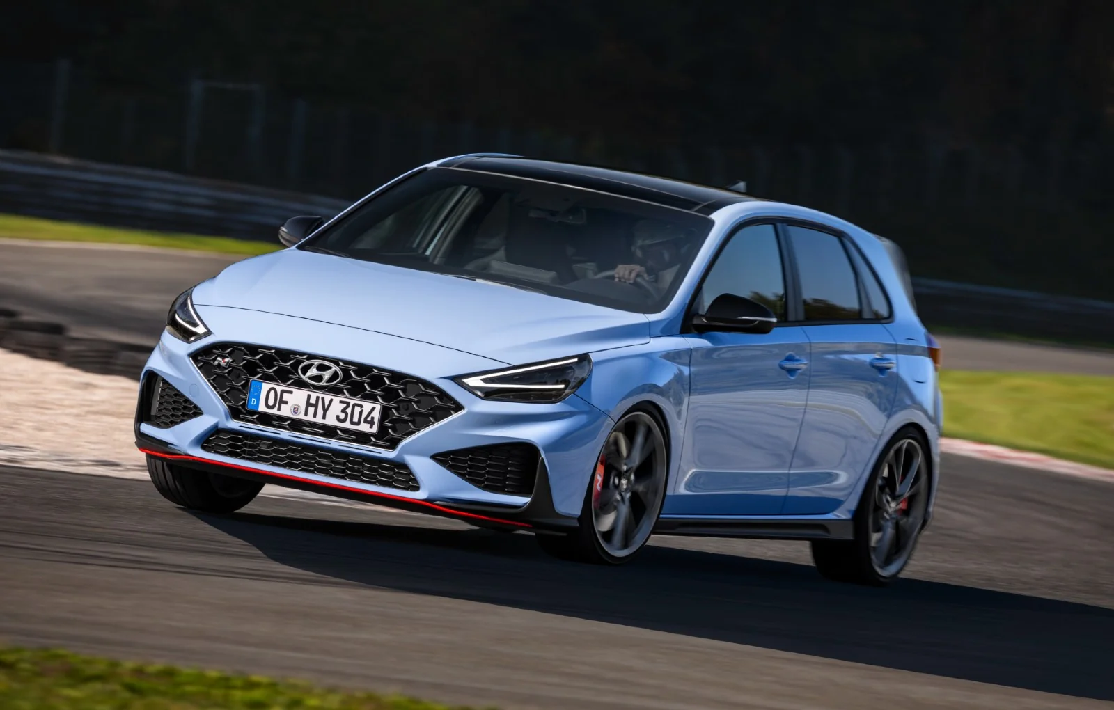 Hyundai i30 N en circuito, representante de la actual gama de prestaciones