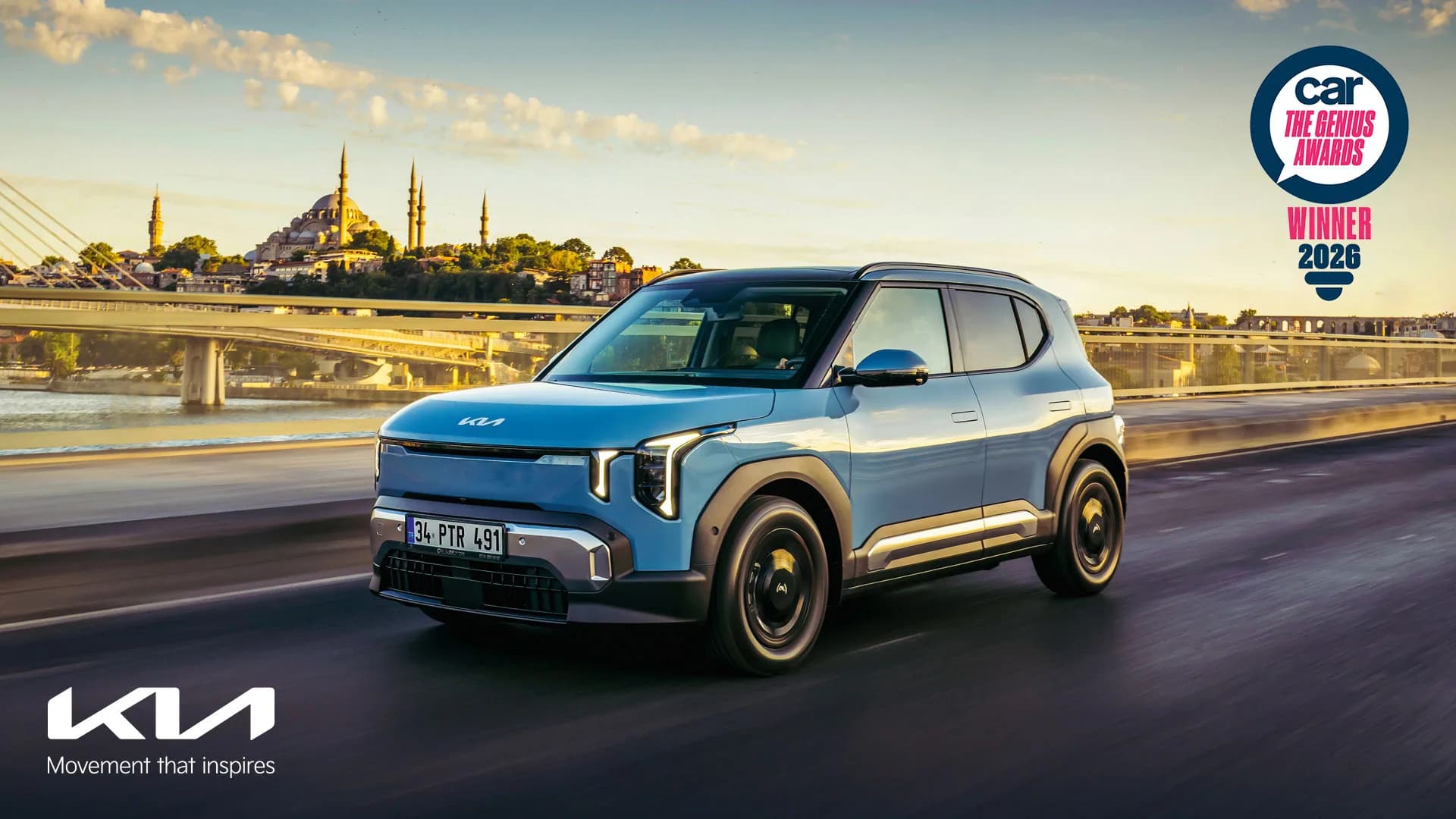 Kia EV2, desemnată Crossover-ul anului la CAR Genius Awards 2026