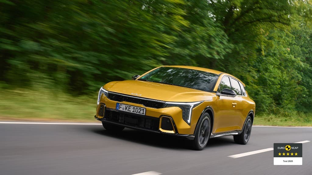 Kia K4 — fünf Euro-NCAP-Sterne mit dem DriveWise-ADAS-Paket