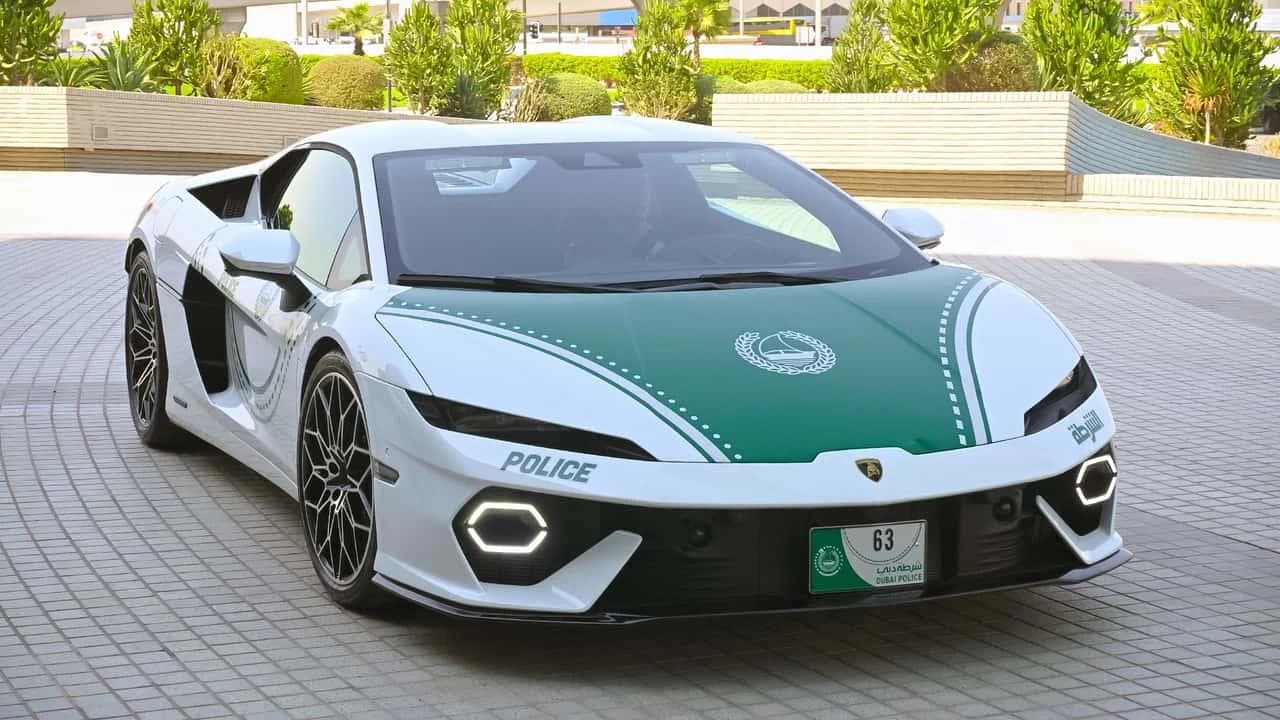 Lamborghini Temerario for Dubai Police