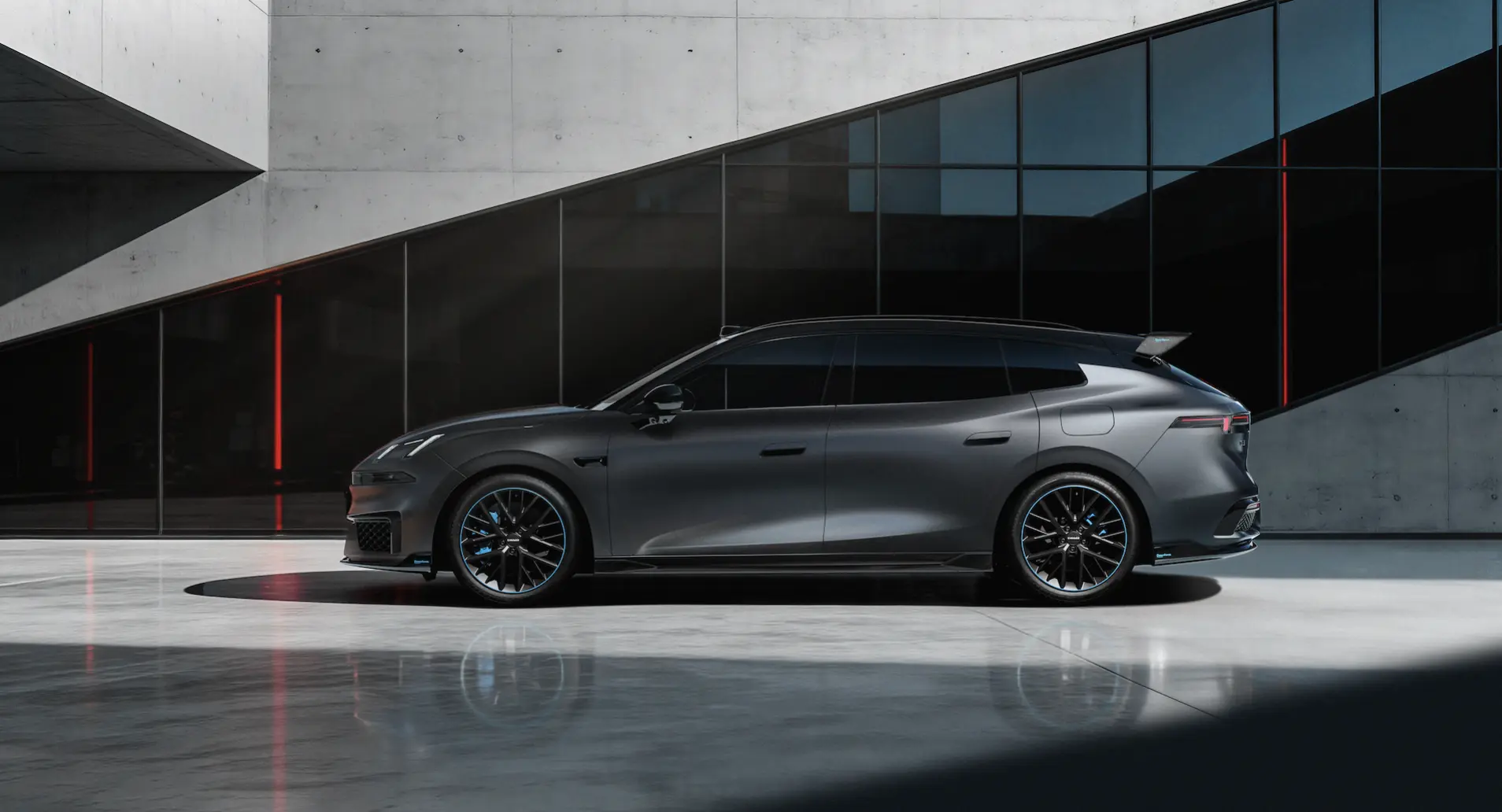 Lynk & Co 07 GT en la imagen oficial de prensa