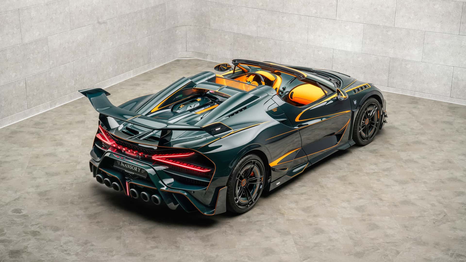 Mansory Vincerò, conversie unicat pe baza Bugatti W16 Mistral
