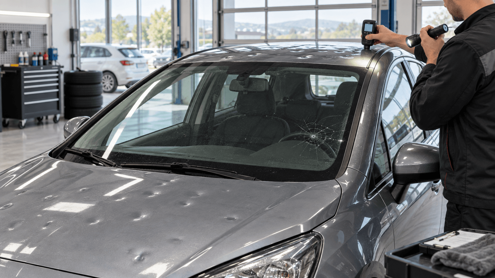 Used car with hail damage in 2026: what to check on the roof, windscreen, paint and paperwork