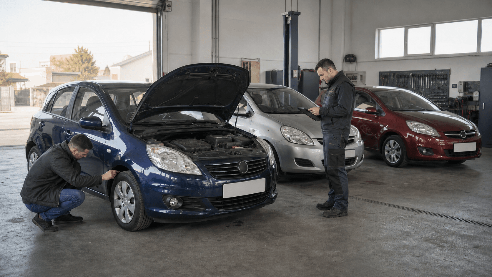 Used Japanese cars inspected before purchase