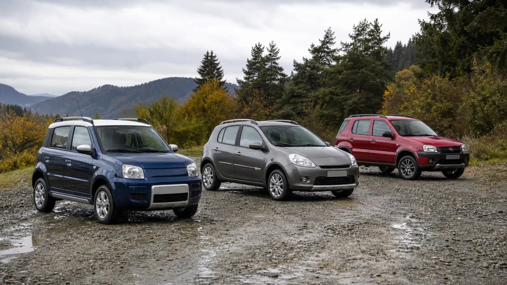 Small AWD SUVs for British towns, hills and winter roads