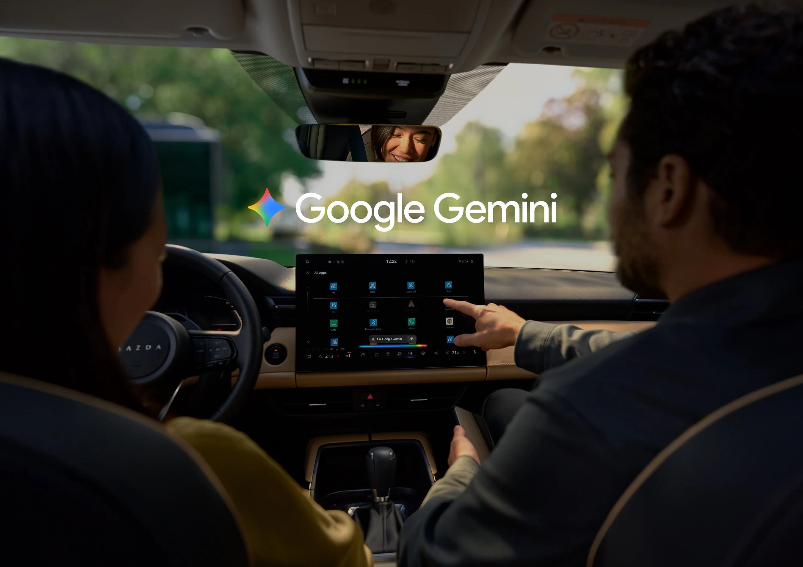 Fotografía oficial del Mazda CX-5 utilizada en el anuncio de Google Gemini