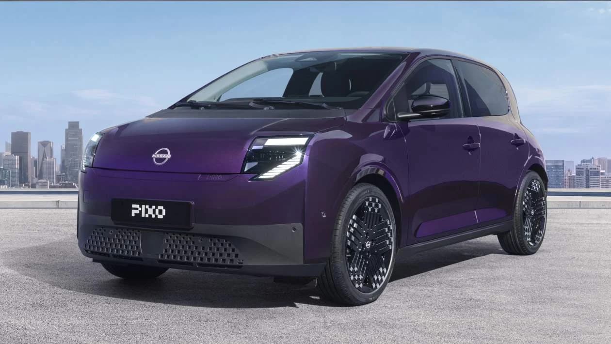 Nissan Pixo de primera generación utilizada como imagen de archivo