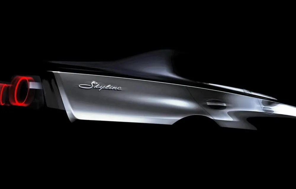 Erstes offizielles Bild des neuen Nissan Skyline