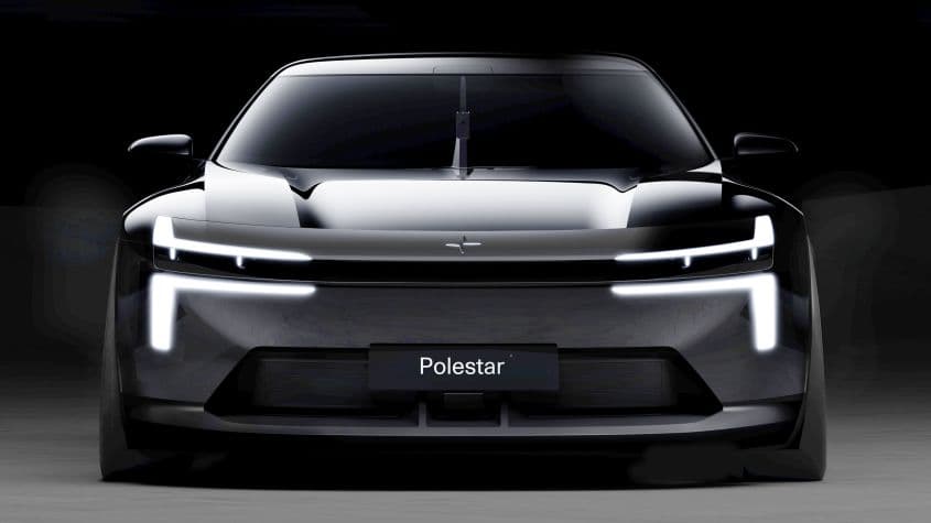 Polestar Formula 2030, visto de frente en la primera imagen publicada por el fabricante
