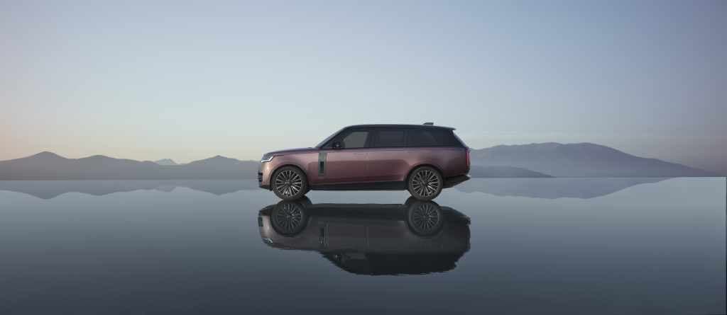 Range Rover Electric visto de lado