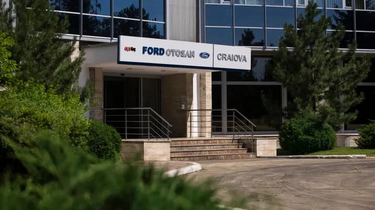 Das Ford-Otosan-Werk in Craiova auf einem offiziellen Pressebild von Ford Rumänien