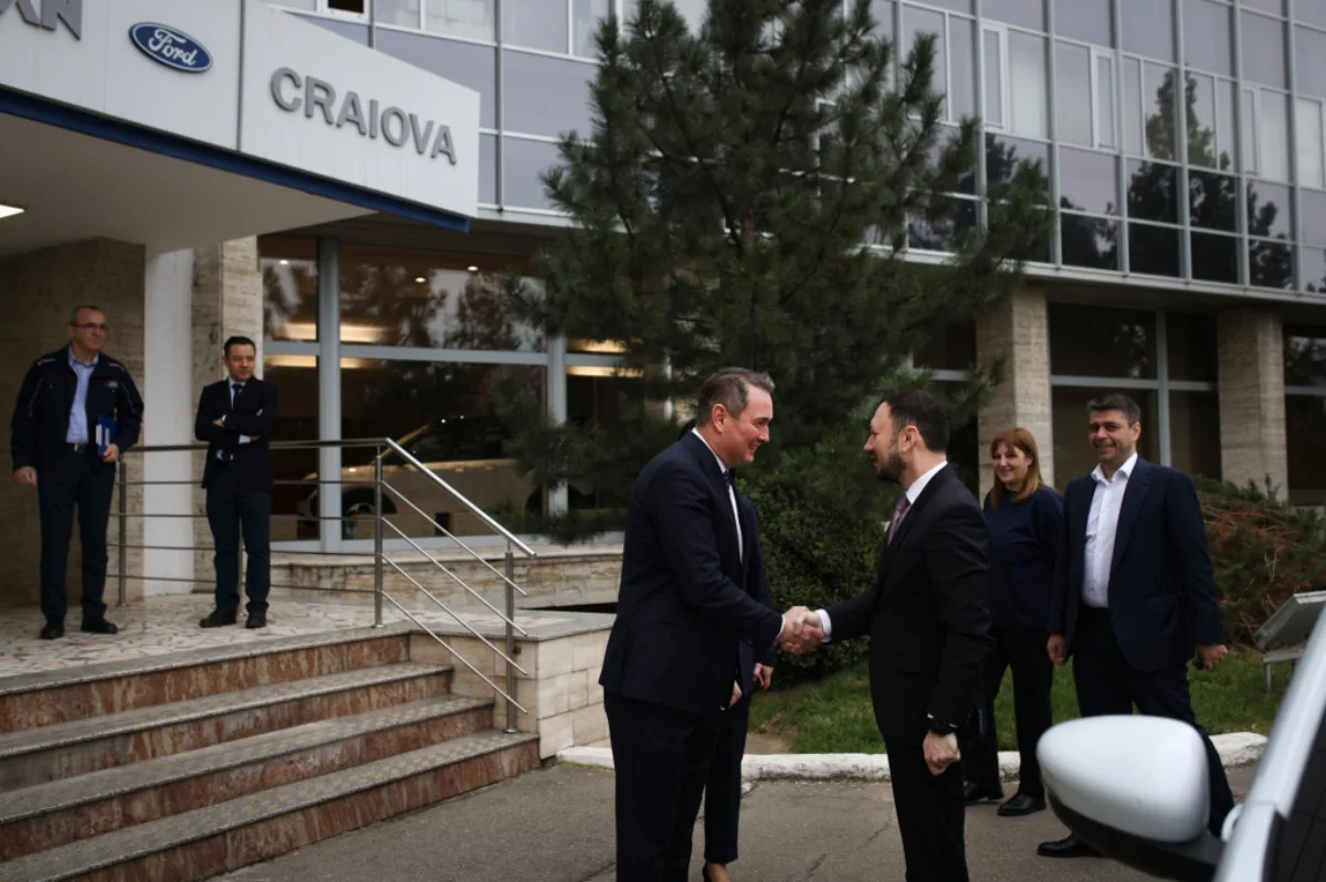 Événement officiel du programme Rabla à l'usine Ford Otosan de Craiova