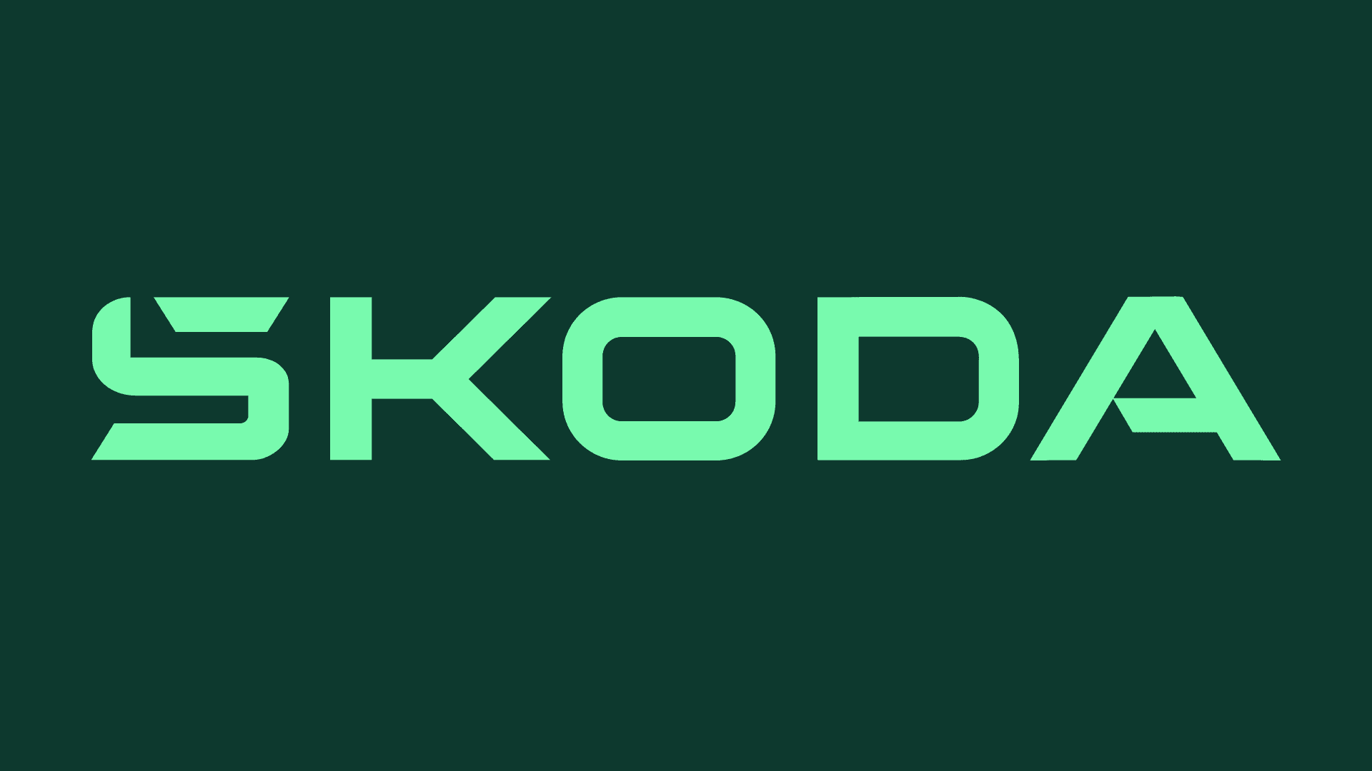 Typografische Škoda-Identität, vorgestellt 2022