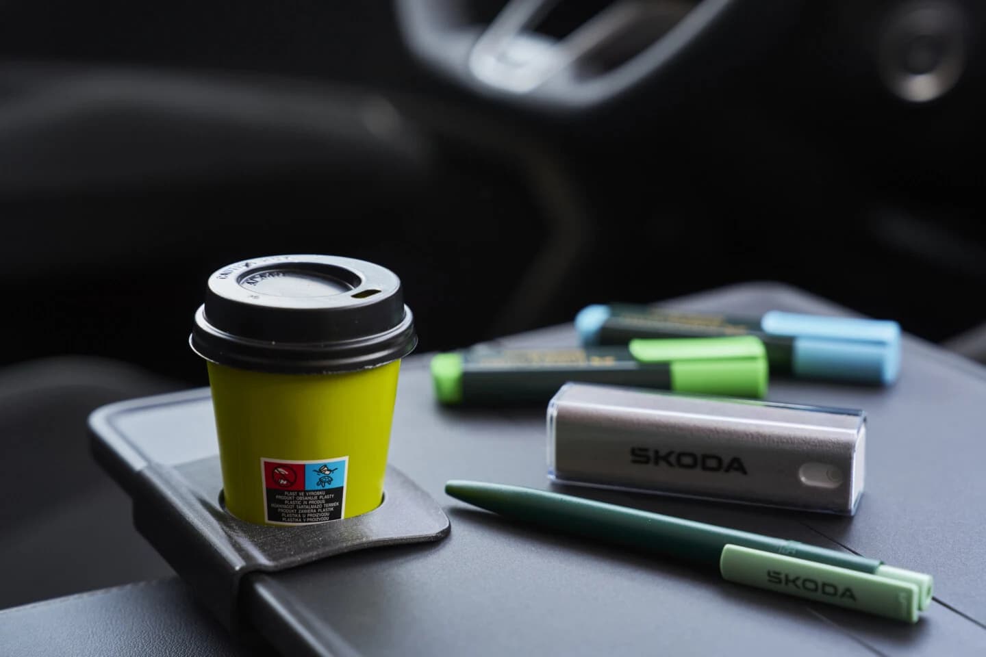 Accesorios del interior de Škoda fabricados mediante impresión 3D