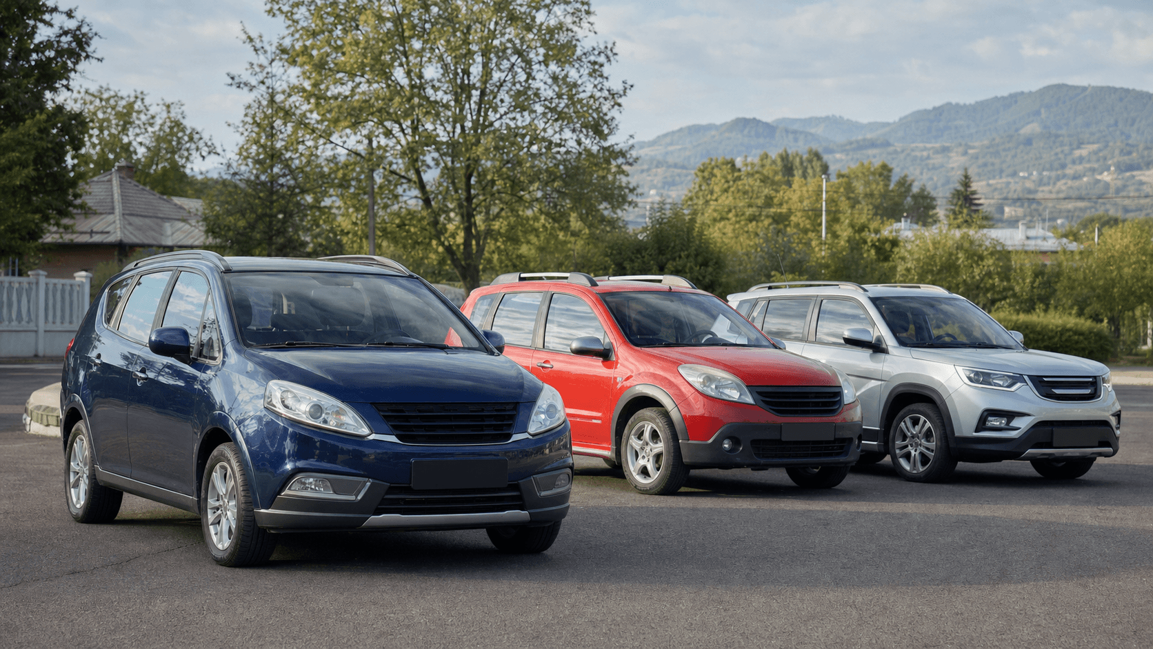Trei SUV-uri pe benzină second-hand comparate înainte de cumpărare