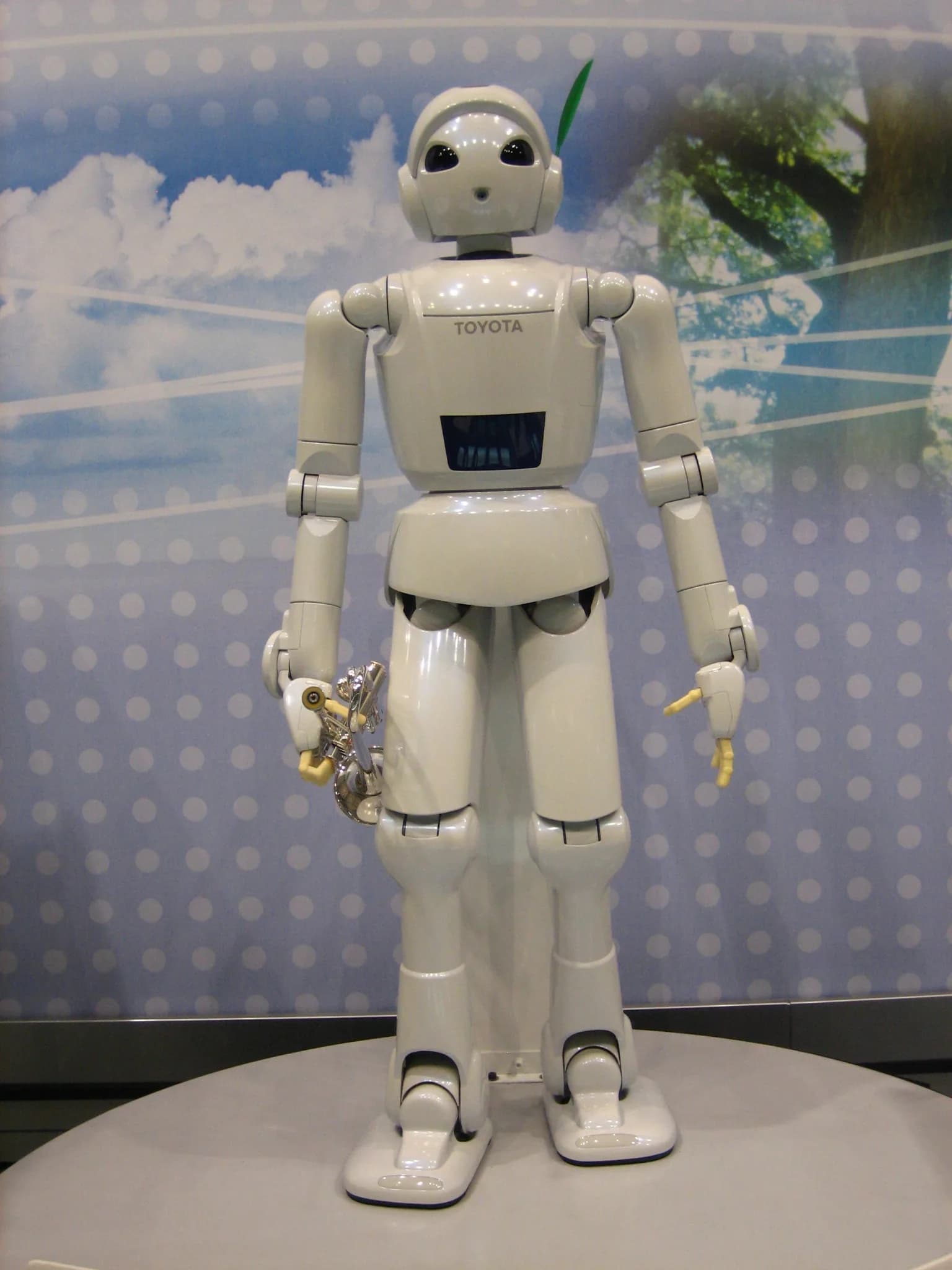 Toyota Partner Robot on display at Amlux in 2007