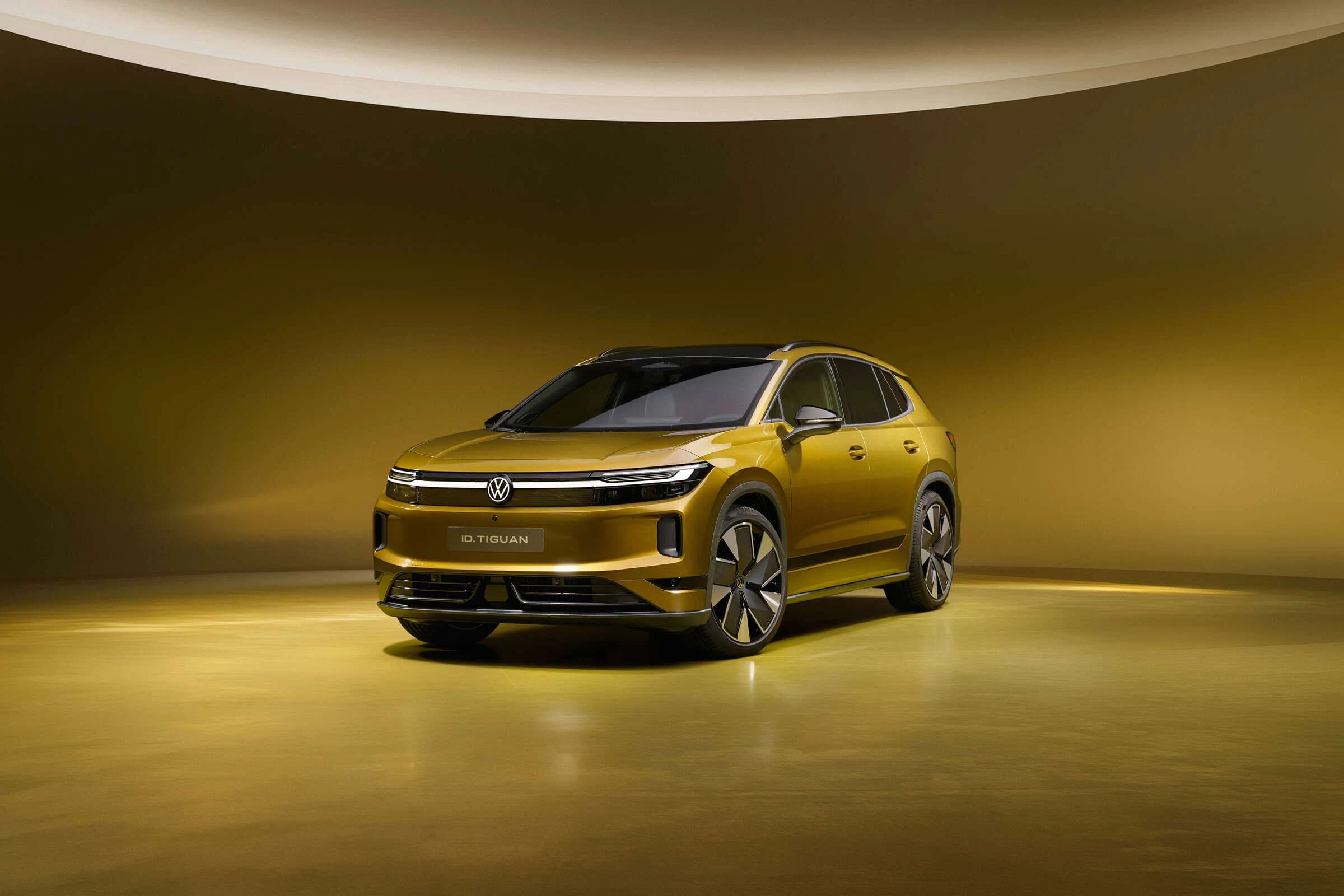 Volkswagen ID. Tiguan in einer offiziellen Volkswagen-Aufnahme von vorn