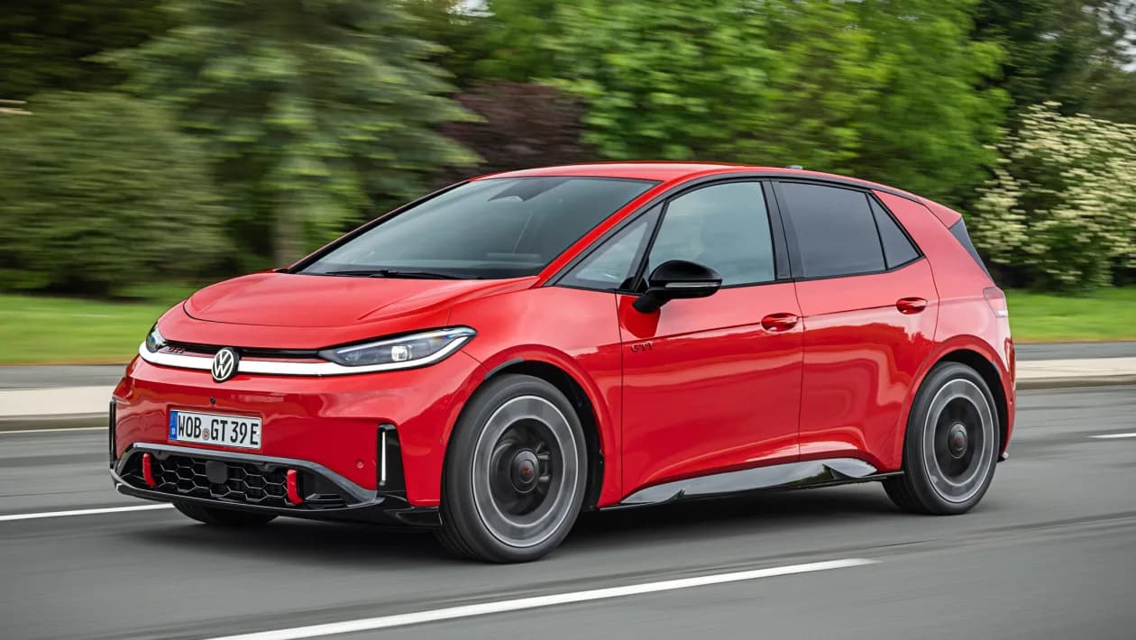 Volkswagen ID.3 GTI 2027 visto de frente