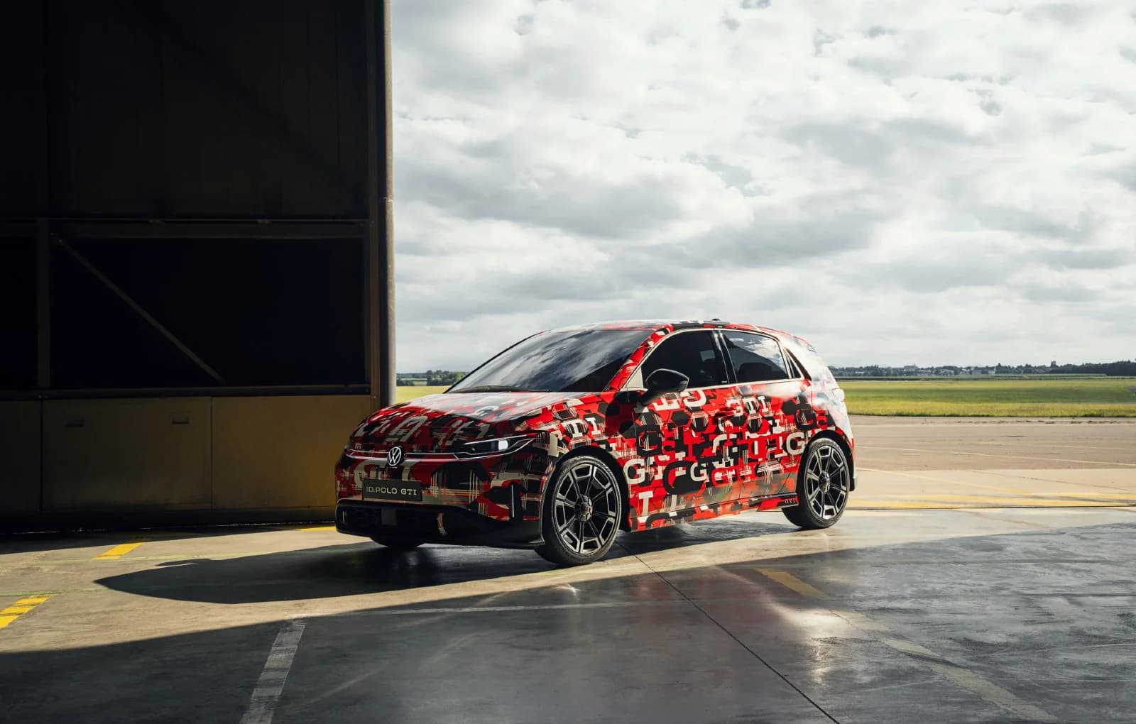 Volkswagen ID. Polo GTI durante el desarrollo