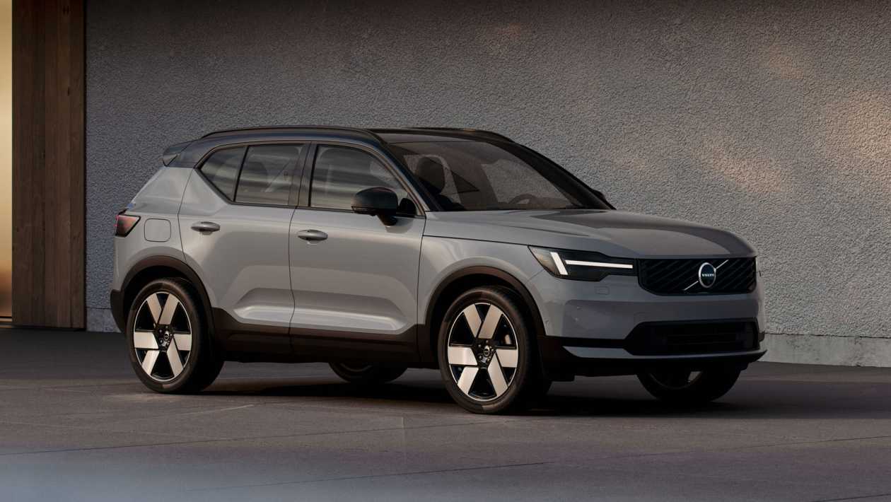 El nuevo Volvo XC40 restyling, fotografiado de frente