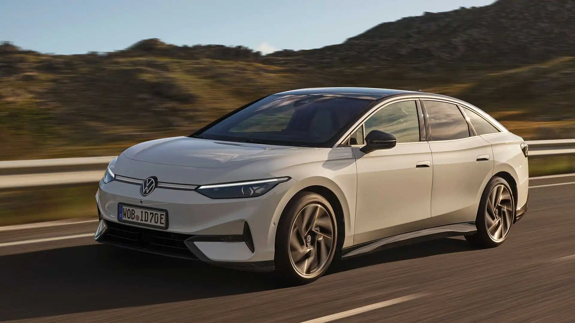 Volkswagen ID.7, uno de los modelos compatibles con la llave digital
