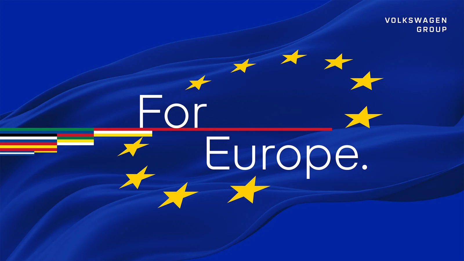Volkswagen Group For Europe event in Paris before the 2026 motor show