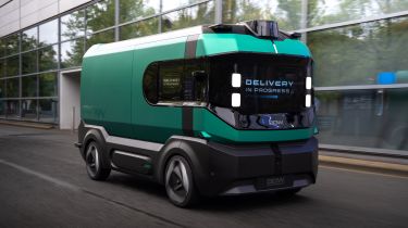 Stellantis Box-on-Wheels, autonomous electric concept for urban logistics