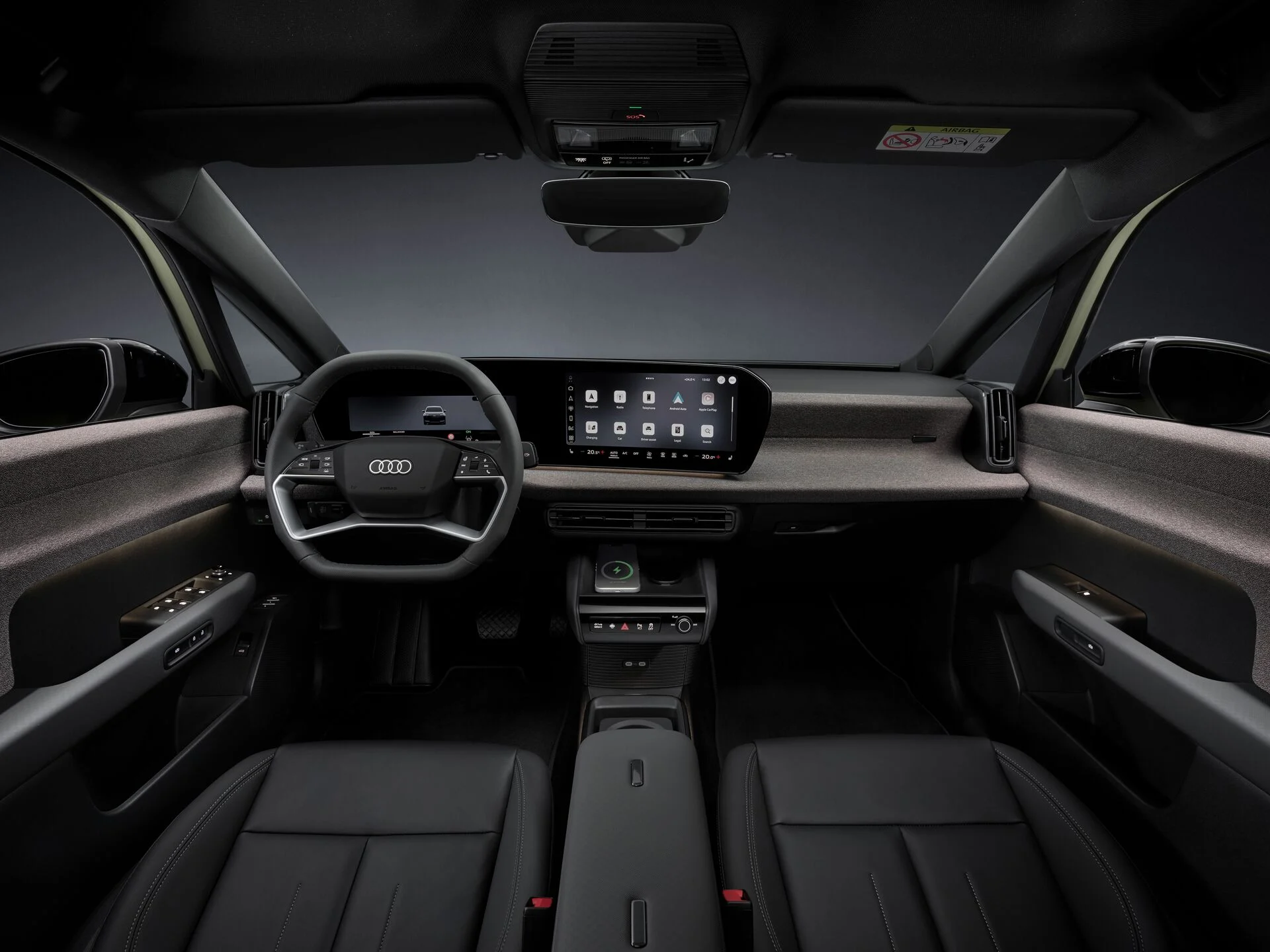 El habitáculo del nuevo Audi A2 e-tron