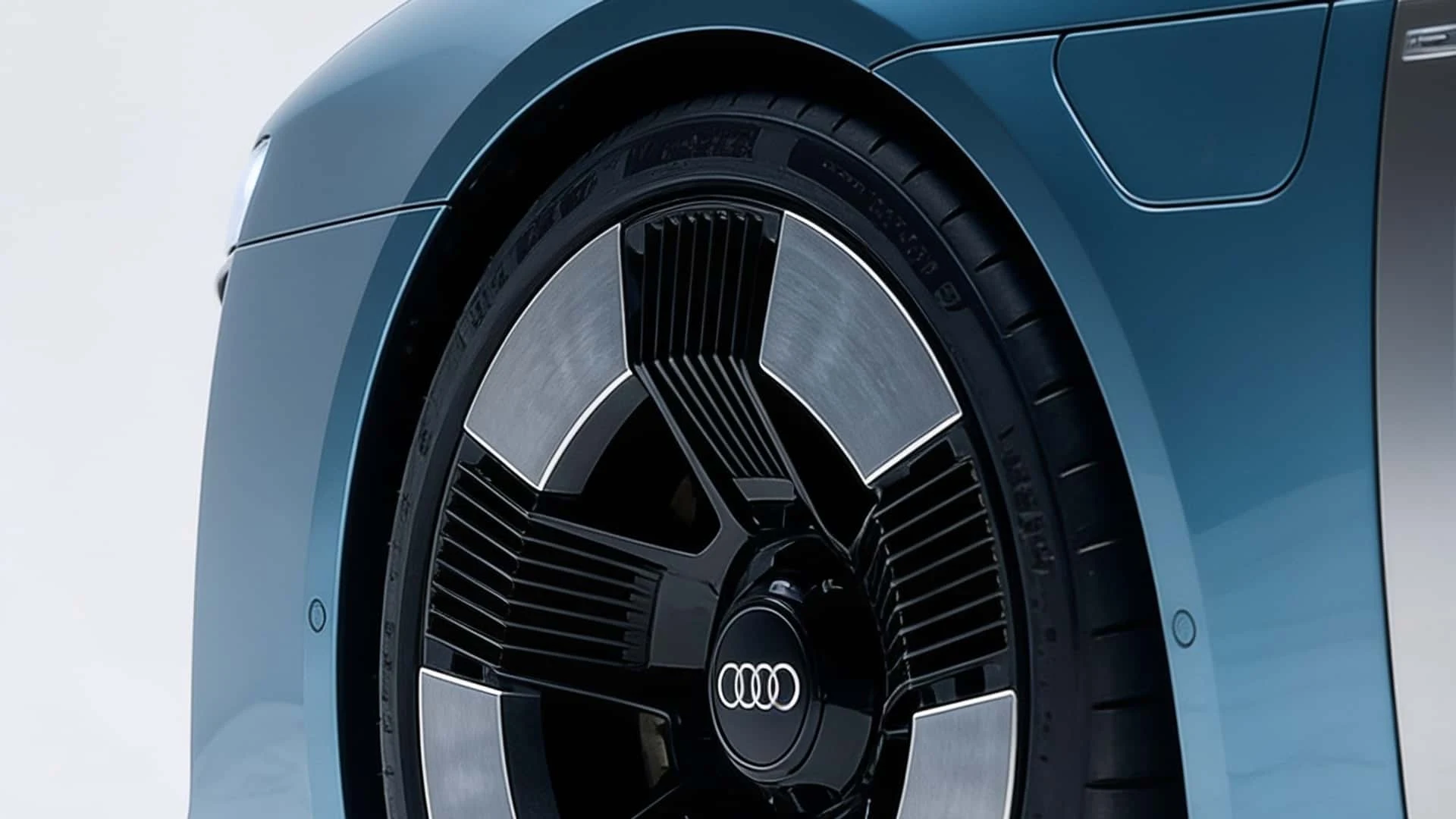 Wheel detail from the Audi A8 rendering