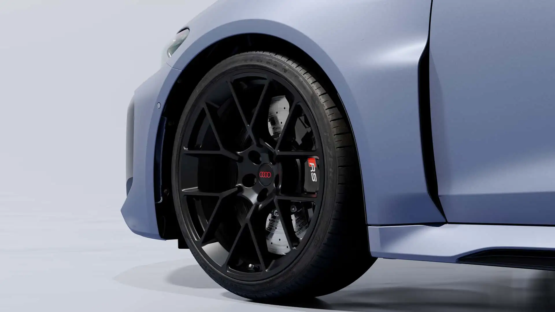 Detail of the Singapore-inspired RS 5 exterior graphics