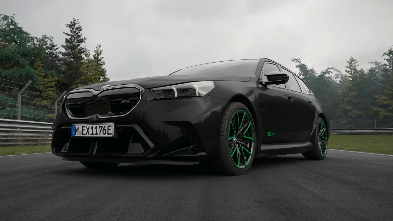 BMW M5 100 Jahre Nürburgring on the Nordschleife