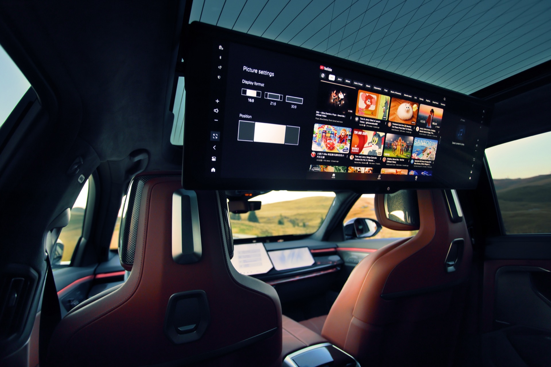 BMW Theatre Screen en el nuevo Serie 7