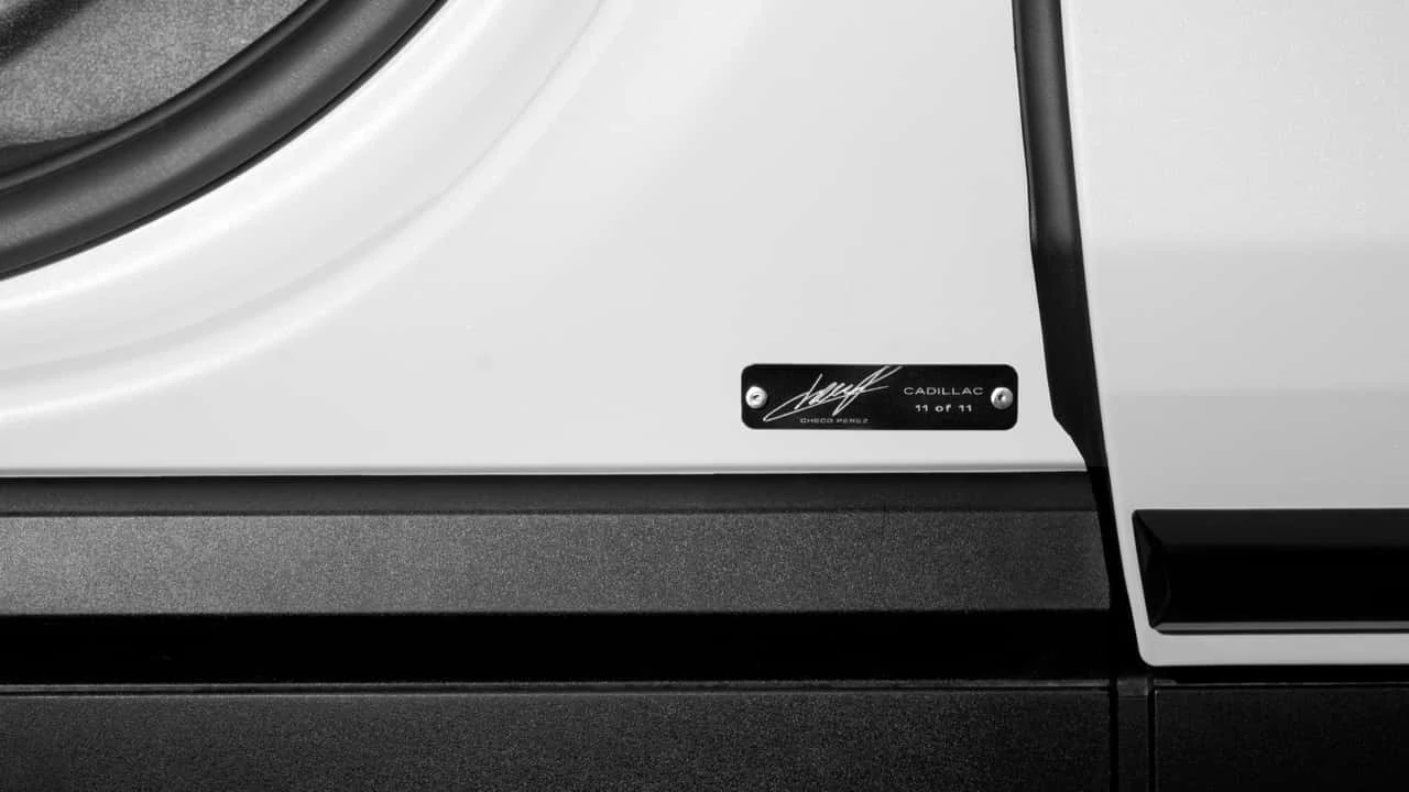 Détail extérieur de la Cadillac Escalade-V Checo Pérez Edition