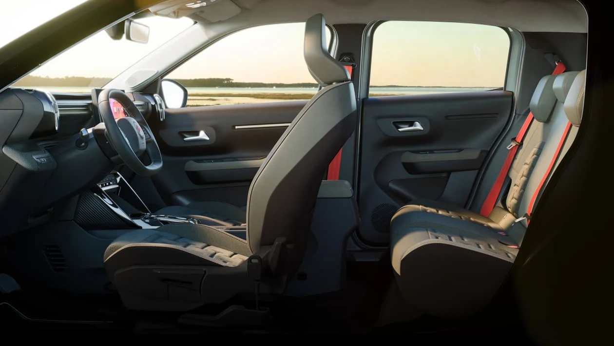 Configurazione dei sedili nella Citroën C3 Aircross OUTDOOR