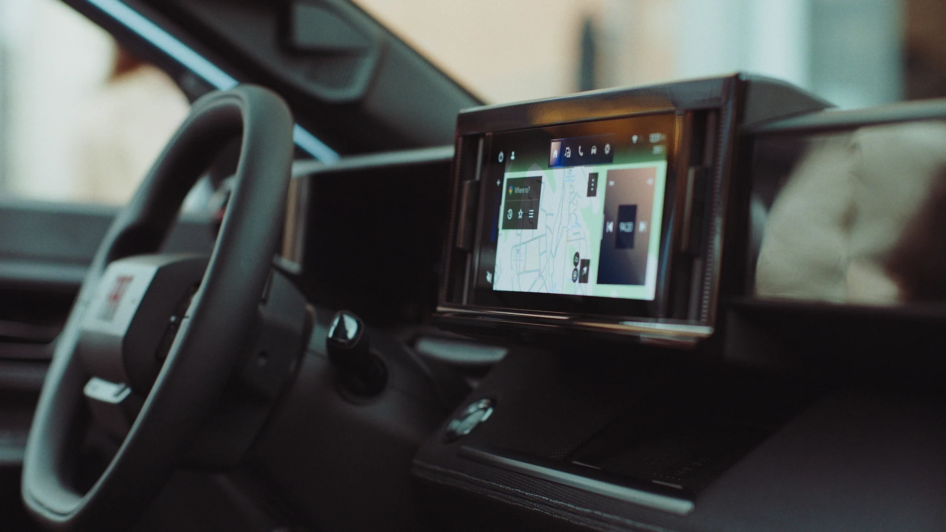 Innenraum des Fiat Grizzly