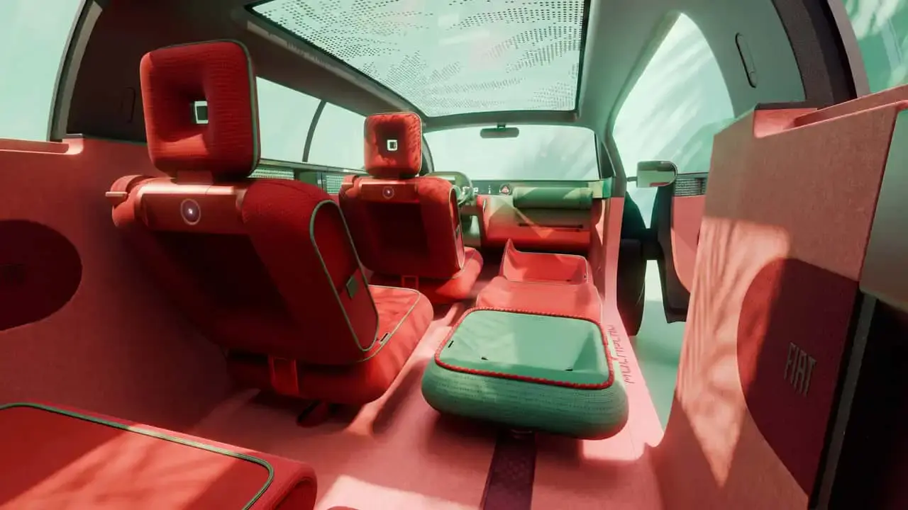 Innenraum des FIAT Multiplay