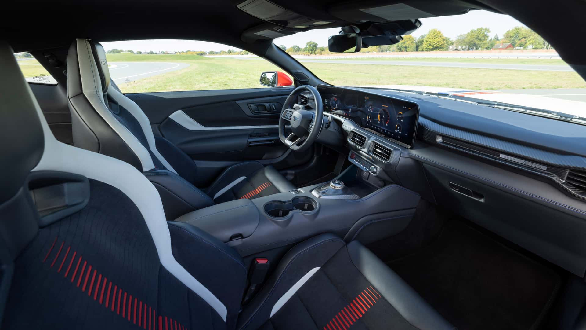 Ford Mustang GTD Spirit of America photographed from the rear
