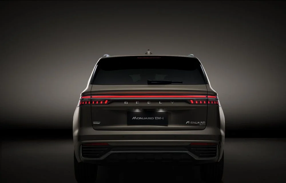 Heckansicht des Geely Monjaro EM-i, Geely-Bild aus dem Quellartikel